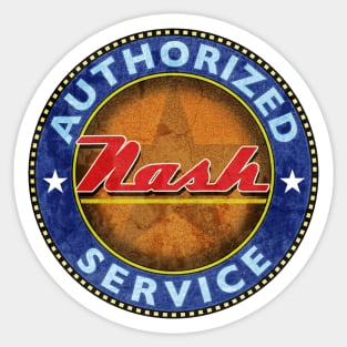 Authorized Service - Nash 2 Sticker